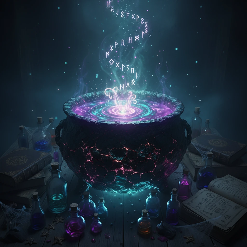 Generated cauldron image